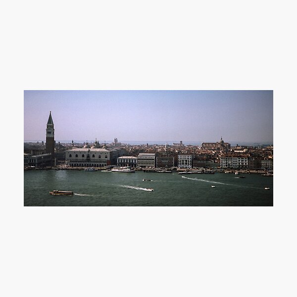 Item preview, Doges Palace and San Marko Campanile From Campanile San Georgio Venice Italy 19840730 0068M  designed and sold by Fred Mitchell.