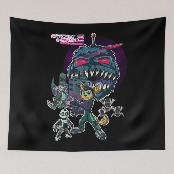Item preview, R C2 Gaming Art | Regalo perfecto | Ratchet clank designed and sold by justinaan.
