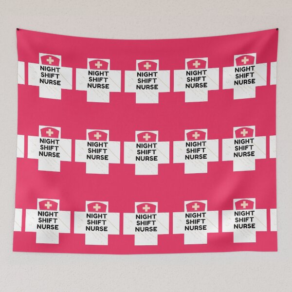 Item preview, Night Shift Nurse Rules designed and sold by ExploreTheStore.