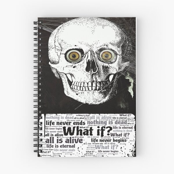 Item preview, What If Creepy Skeleton designed and sold by Anzarr.