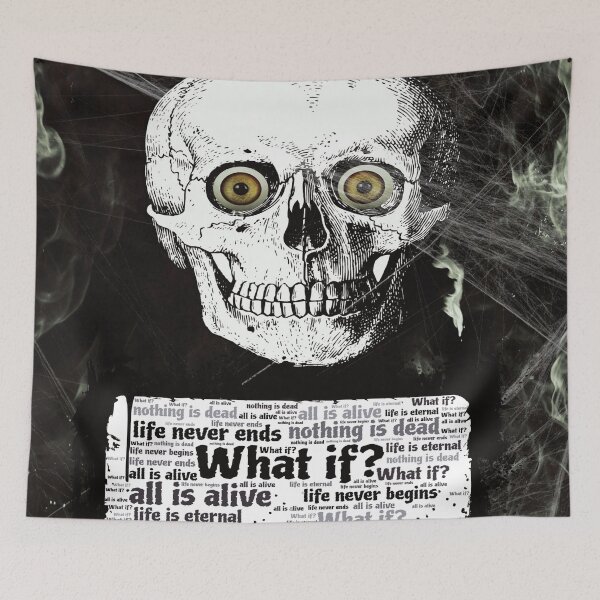 Item preview, What If Creepy Skeleton designed and sold by Anzarr.