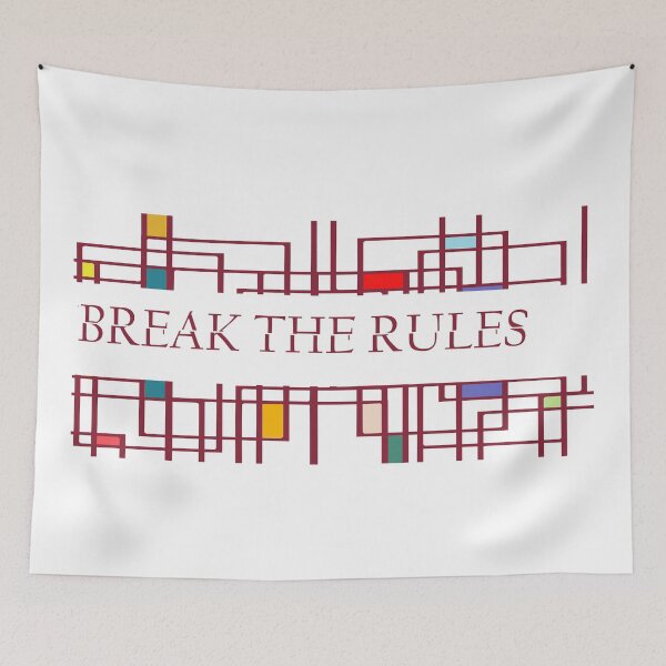 Item preview, break the rules designed and sold by Mohita Garg.