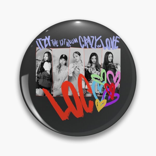 Item preview, ITZY CRAZY IN LOVE Album Cover designed and sold by helloharu.