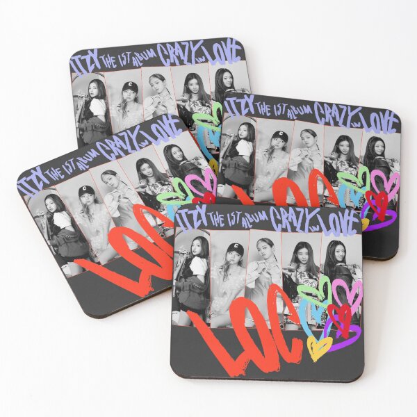 Item preview, ITZY CRAZY IN LOVE Album Cover designed and sold by helloharu.