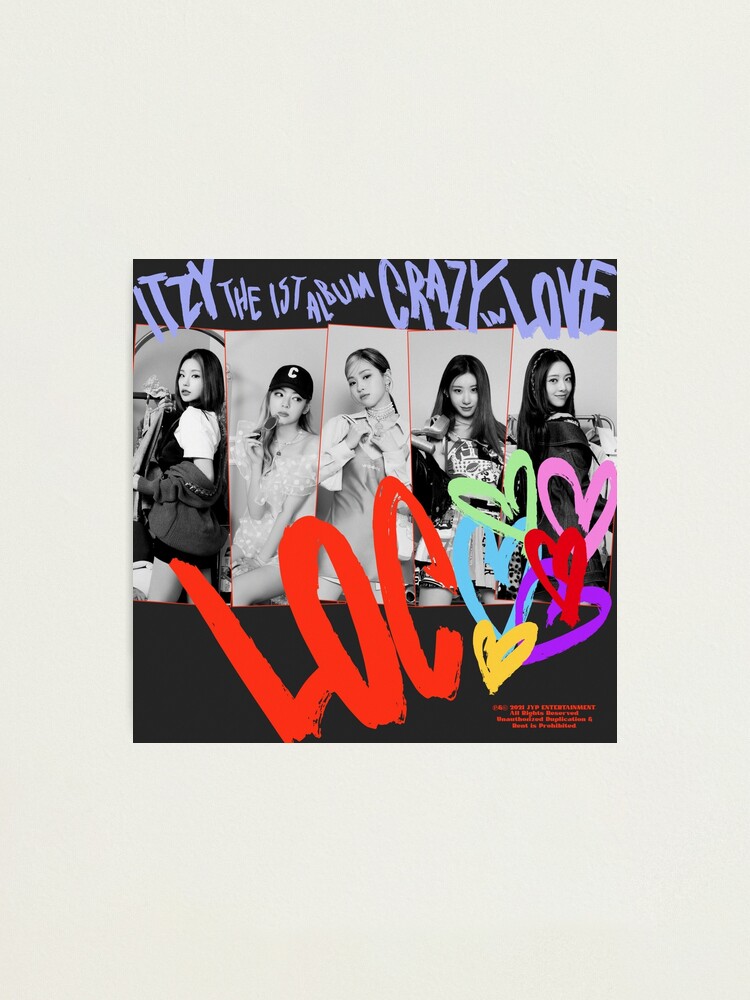 ITZY Album Cover Photo Prints