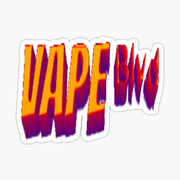Vape Blvd. Sticker