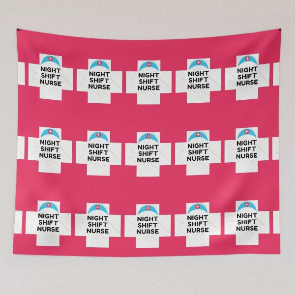 Item preview, Night Shift Nurse Rules designed and sold by ExploreTheStore.