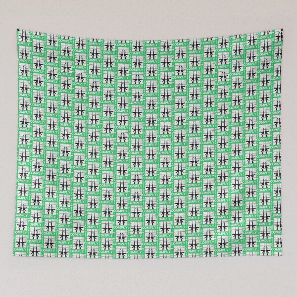 Item preview, i will not comply                               designed and sold by VigilantSupplys.