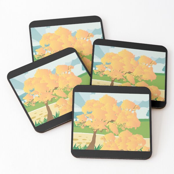 Item preview, Retro Trees Spring Autumn Season designed and sold by flofin.
