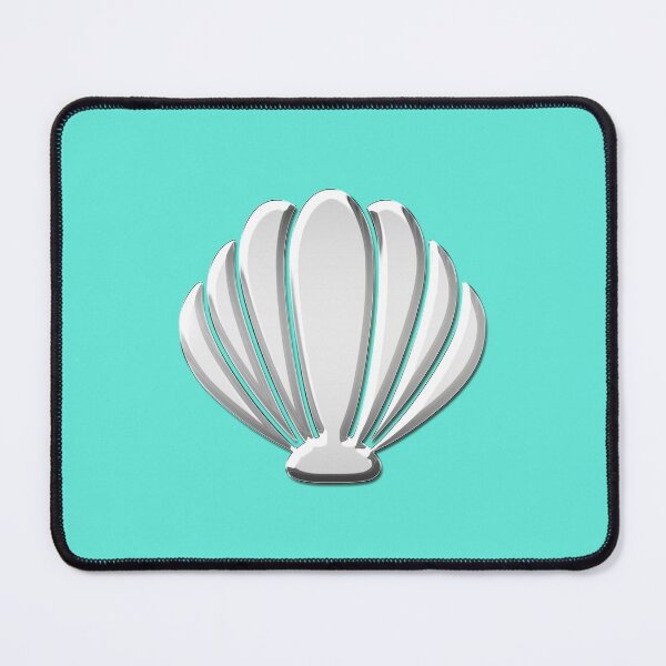 Item preview, Mermaid Shell Chrome Metallic designed and sold by PrettyPage.