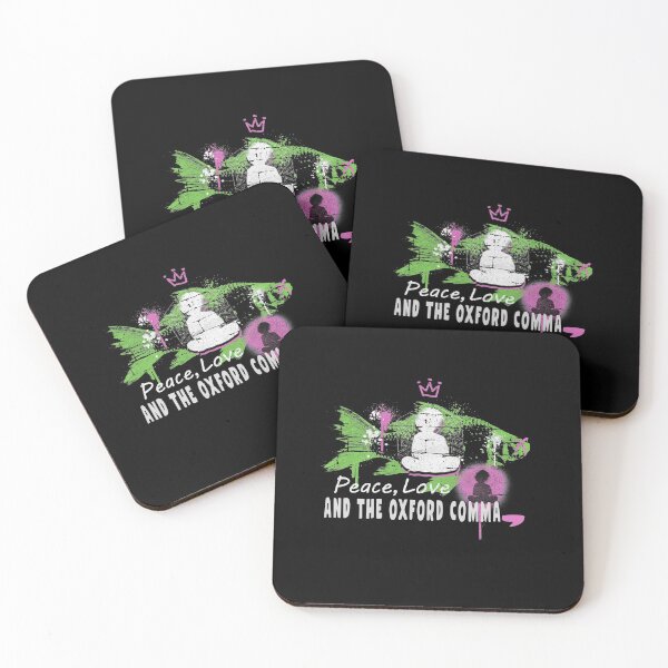 Item preview, Peace, Love, and The OXFORD Comma. Gift idea for Teachers and Grammar lovers - Funny designed and sold by Yonshop.