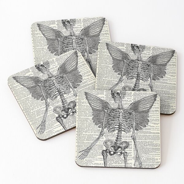 Item preview, Skeleton Fairy Grunge Fairycore Aesthetic Gothic Cottagecore designed and sold by Inkrebel.