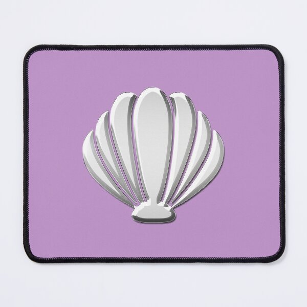 Item preview, Mermaid Shell Chrome Metallic  designed and sold by PrettyPage.