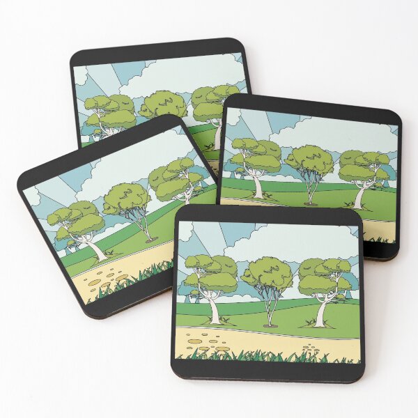 Item preview, Retro Trees Spring Autumn Season designed and sold by flofin.