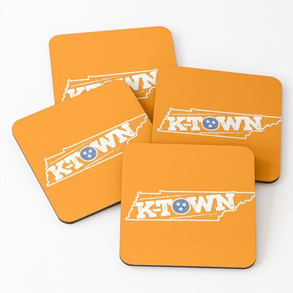 Item preview, K-Town Tennessee (White and Blue on Orange) designed and sold by Justin Ellis.