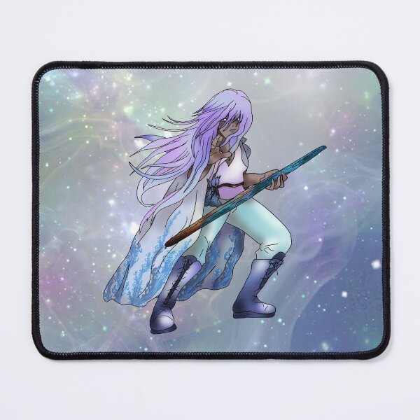Item preview, Dark elf druid with a wood staff designed and sold by CuisineCat.