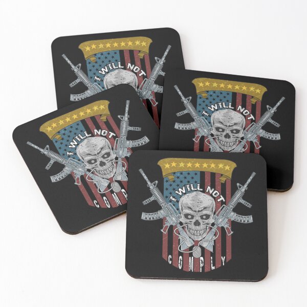 Item preview, I Will Not Comply                              designed and sold by VigilantSupplys.