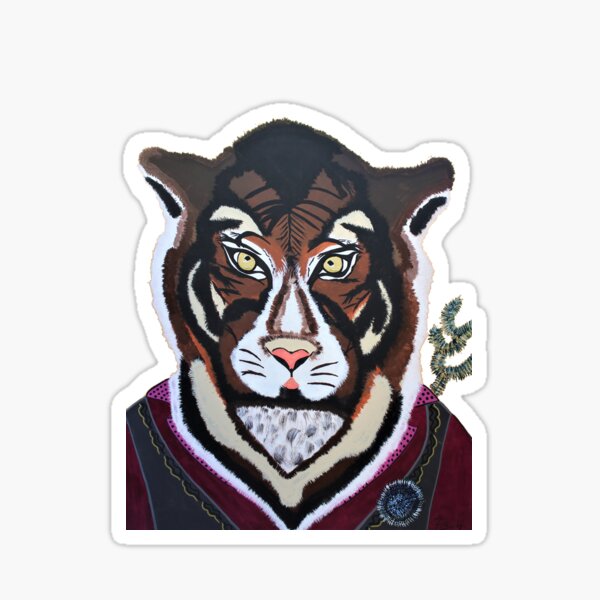 Albert (transparent) Sticker