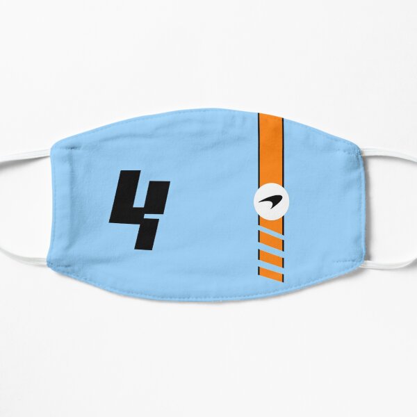 NORRIS 4 - GP de Monaco 2021 / Nouveau design de la livrée MCL pour Masque sans plis