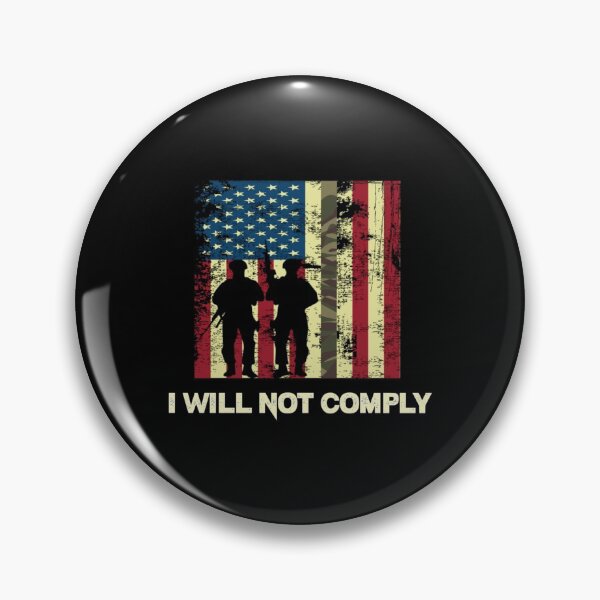 Item preview, I Will Not Comply                           designed and sold by VigilantSupplys.