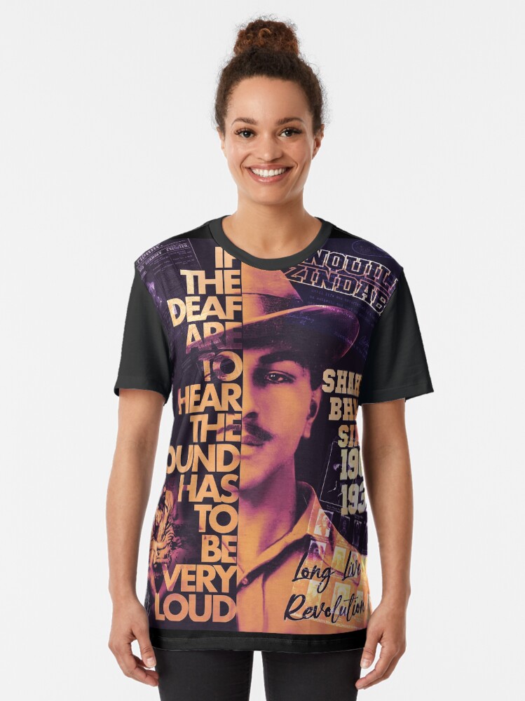 Bhagat singh t clearance shirt