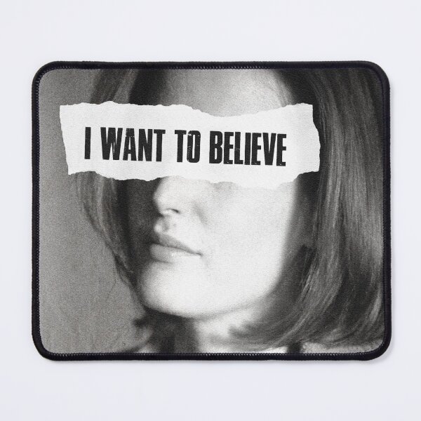 Item preview, I want to believe. designed and sold by Mishmi.