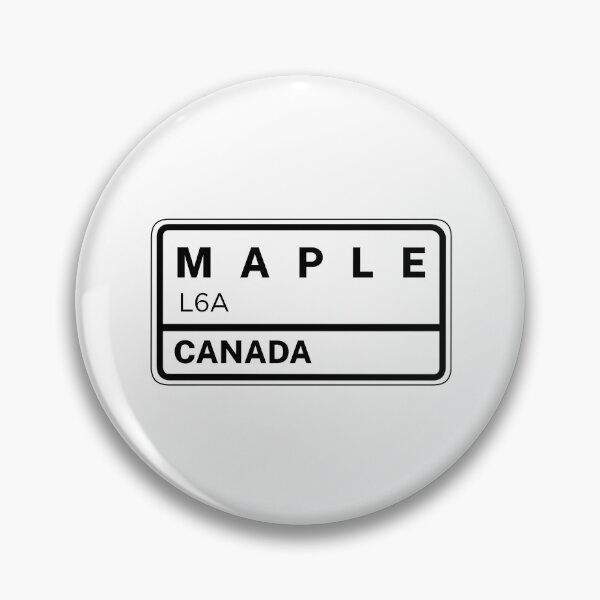 Item preview, Maple L6A Zip Code  designed and sold by Rajadrone.