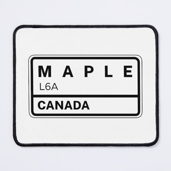 Item preview, Maple L6A Zip Code  designed and sold by Rajadrone.