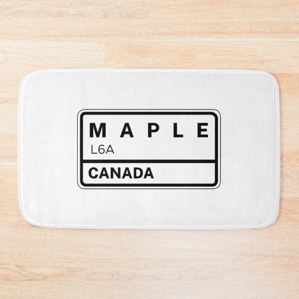 Item preview, Maple L6A Zip Code  designed and sold by Rajadrone.