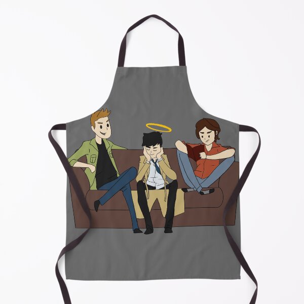 Item preview, Dean Castiel Sam from Supernatural designed and sold by Ahudraws.