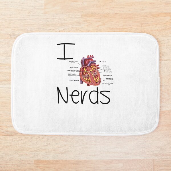 Item preview, I Love Nerds, Funny Science T-shirt designed and sold by AgriLogo.