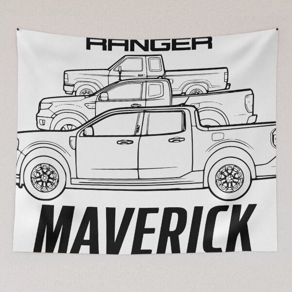 Item preview, Ford Maverick pickup history designed and sold by PalmettoGfx.