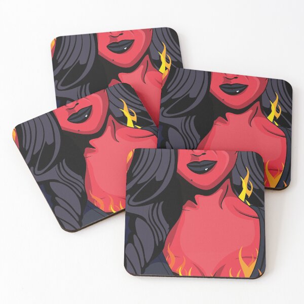 Item preview, Halloween She Devil Pop Art Girl designed and sold by Hixon House.