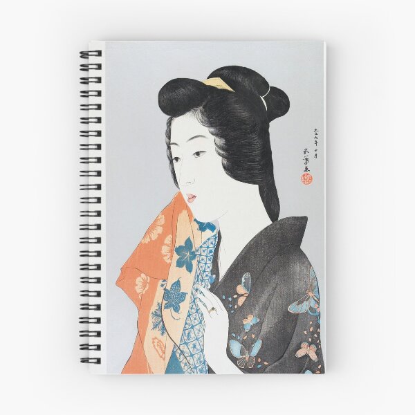Item preview, Woman Holding a Hand Towel by Goyō Hashiguchi designed and sold by gizmut.