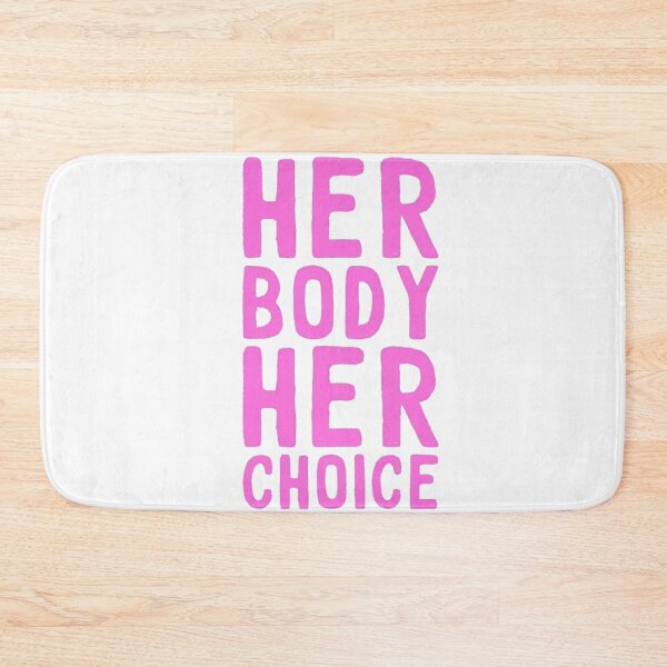 Item preview, Her body her choice designed and sold by Inkrebel.