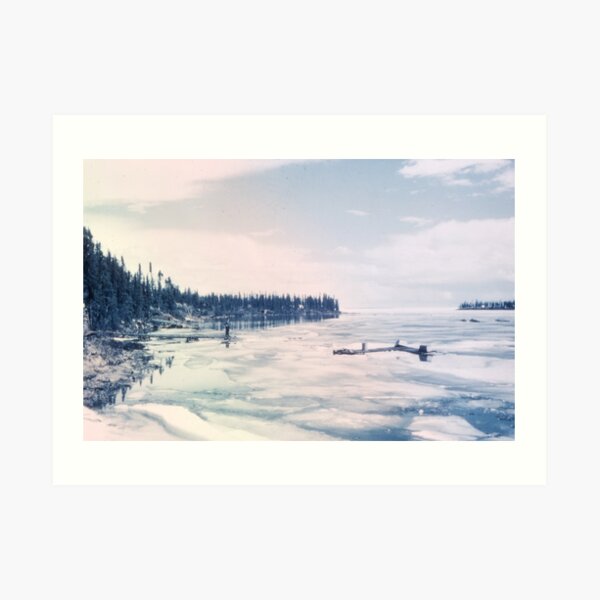 Waiting for the Thaw Art Print
