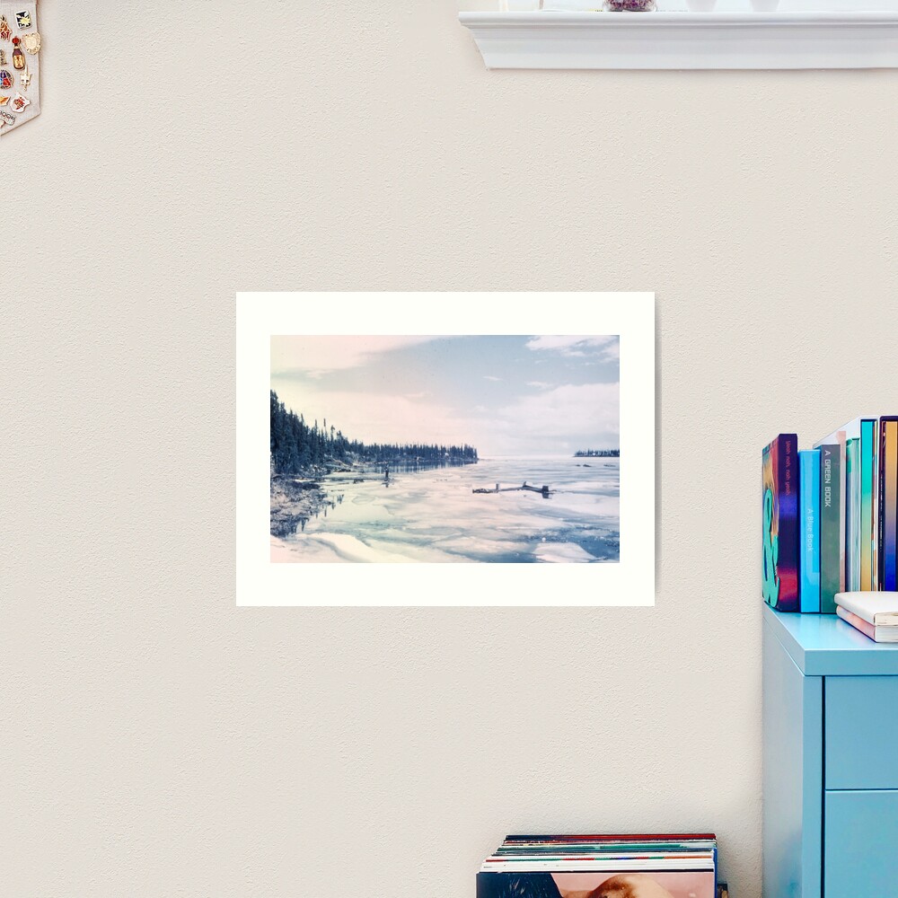 Waiting for the Thaw Art Print