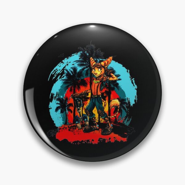 Item preview, Tropical sun RATCHET and CLANK ratchet art  | Perfect Gift|Ratchet clank designed and sold by justinaan.