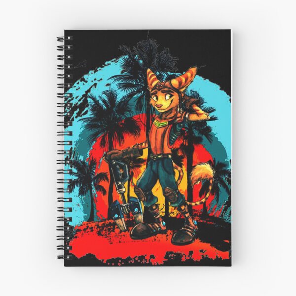 Item preview, Tropical sun RATCHET and CLANK ratchet art  | Perfect Gift|Ratchet clank designed and sold by justinaan.