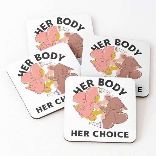 Item preview, Her Body Her Choice Womens Choice Pro Women Lady Liberty Feminist Movement designed and sold by KLINESTORE.
