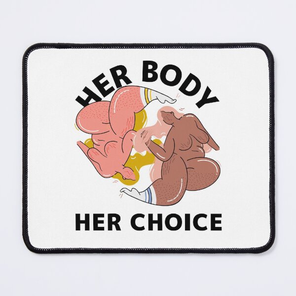 Item preview, Her Body Her Choice Womens Choice Pro Women Lady Liberty Feminist Movement designed and sold by KLINESTORE.