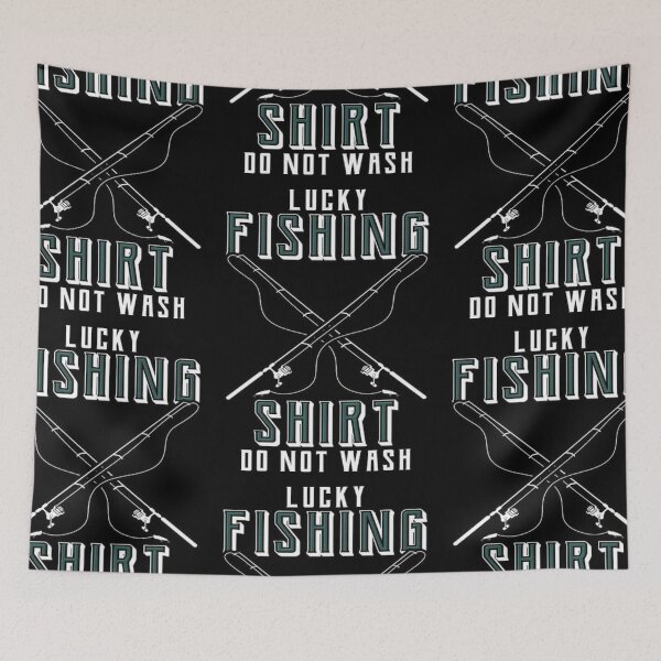 Item preview, Lucky Fishing Do Not Wash designed and sold by Inkrebel.