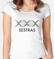"Sestra DNA" – Orphan Black Clone Club Merch Women's Fitted Scoop T-Shirt