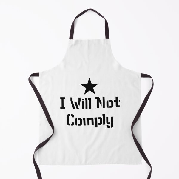 Item preview, I Will Not Comply designed and sold by VigilantSupplys.
