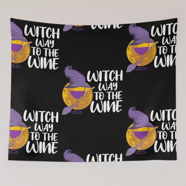 Item preview, Witch Way To The Wine designed and sold by Inkrebel.