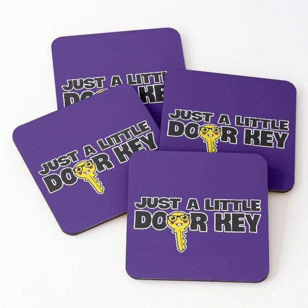 Item preview, Just A Little Door Key designed and sold by Happy Puppy Print On Demand.
