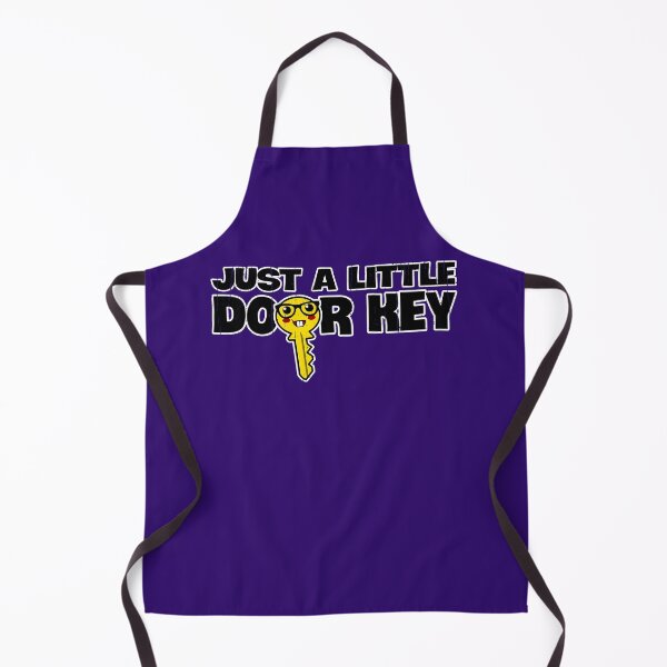 Item preview, Just A Little Door Key designed and sold by Happy Puppy Print On Demand.