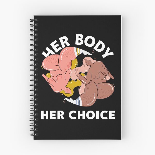 Item preview, Her Body Her Choice Womens Choice Pro Women Lady Liberty Feminist Movement designed and sold by KLINESTORE.