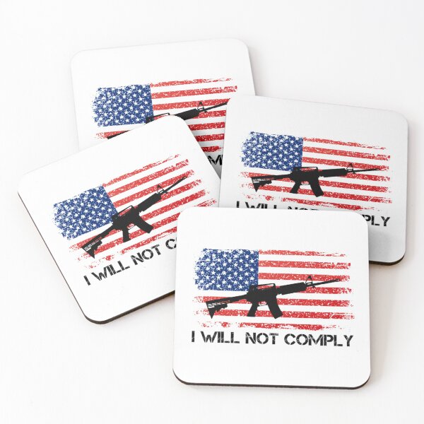 Item preview, I Will Not Comply                          designed and sold by VigilantSupplys.