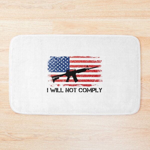 Item preview, I Will Not Comply                          designed and sold by VigilantSupplys.